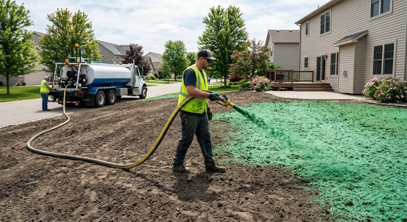 Lawn Hydroseeding Service
