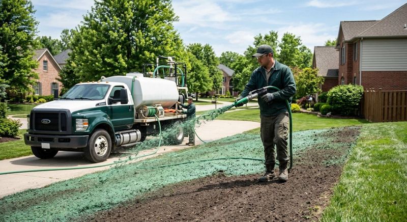 Lawn Hydroseeding Service