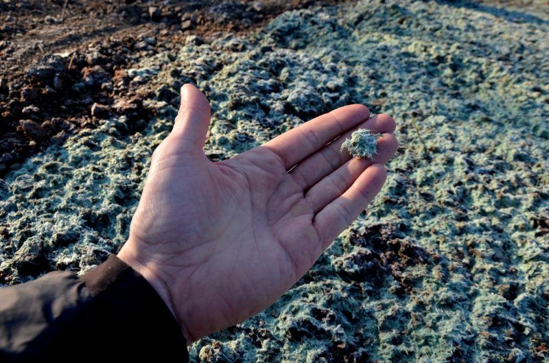 Hydroseeding Equipment Close-Up